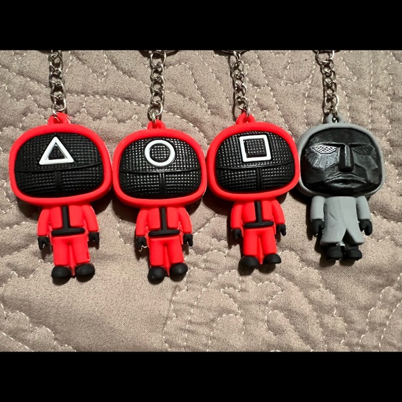 Set Squid Game keychain - Picture 8 of 8